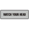 thumbnail image 1 of Standard Watch Your Head Sign(Lt Gray) - Large, 1 of 5
