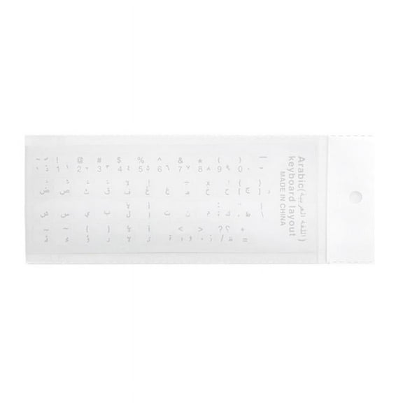 Standard Waterproof Arabic Languages Keyboard Stickers Letter for PC Accessories