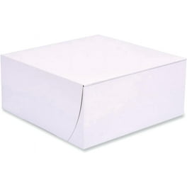 Bakery Boxes, Standard, 9 x 9 x 4, White, Paper, 200/Carton Bakery Boxes, Standard, 9 x 9 x 4, White, Paper, 200/Carton