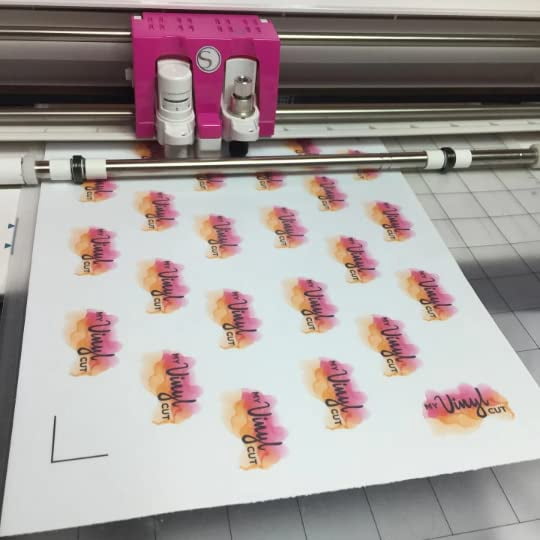 Clear Gloss Inkjet - 8.5 x 11 Printable Sticker Paper Labels 10 pack ...