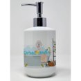 thumbnail image 1 of Standard White Poodle Ceramic Soap Dispenser, 1 of 4