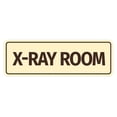 thumbnail image 1 of Standard X-Ray Room Sign (Ivory/Dark Brown) - Small, 1 of 5