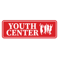 thumbnail image 1 of Standard Youth Center Sign (Red) - Large, 1 of 5