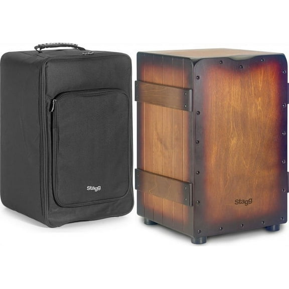 Standard-sized Crate caj?n with sunburst brown finish