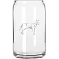 thumbnail image 1 of Standardbred Body Horse Themed Etched 16oz Libbey Can Glass, 1 of 1