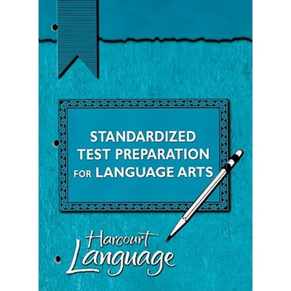 Standardized Test Preparation for Language Arts, Grade 4 (Paperback) by Harcourt (Creator)
