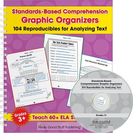 Standards-Based Comprehension Graphic Organizers Book and CD