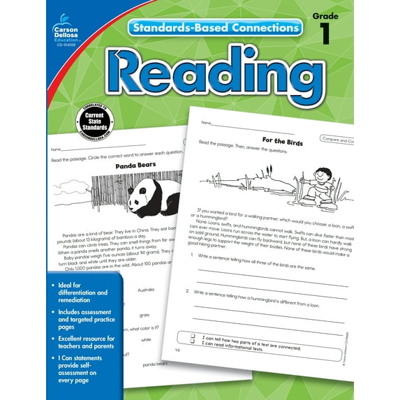 Standards-Based Connections: Reading, Grade 1 (Paperback)