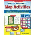 thumbnail image 1 of Pre-Owned Standards-Based Map Activities: Easy & Engaging Lessons, Activities, and Practice Pages That Build Key Map and Geography Skills (Paperback) 0439517745 9780439517744, 1 of 1