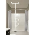 Stander Bathtub Security Pole, Curve Grab Bar, Adjustable Bathroom