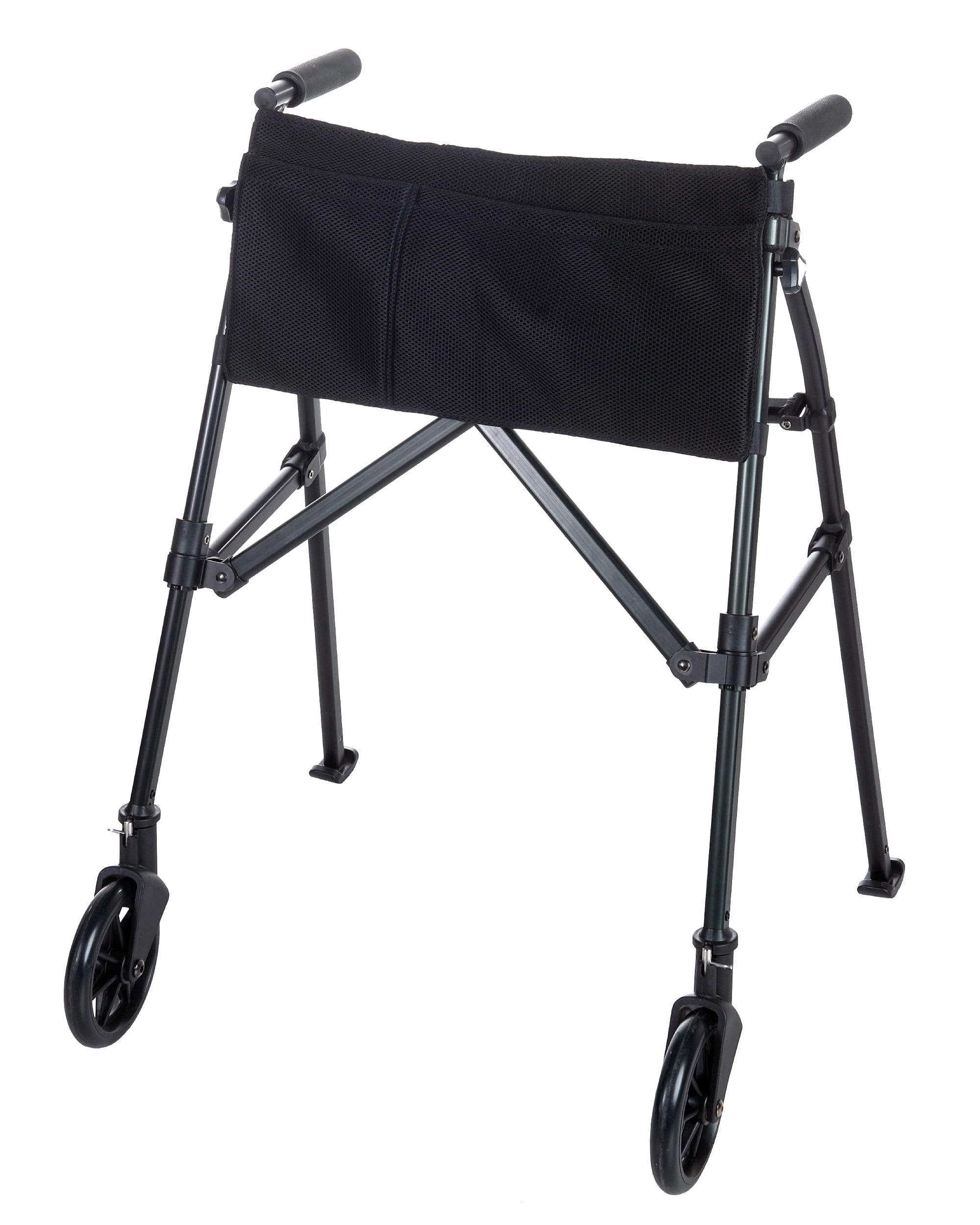 Stander EZ FoldNGo Walker, Lightweight Folding Twowheel Walker