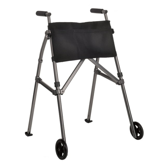 Stander EZ FoldNGo Walker Lite Plus, Lightweight Folding Walker for
