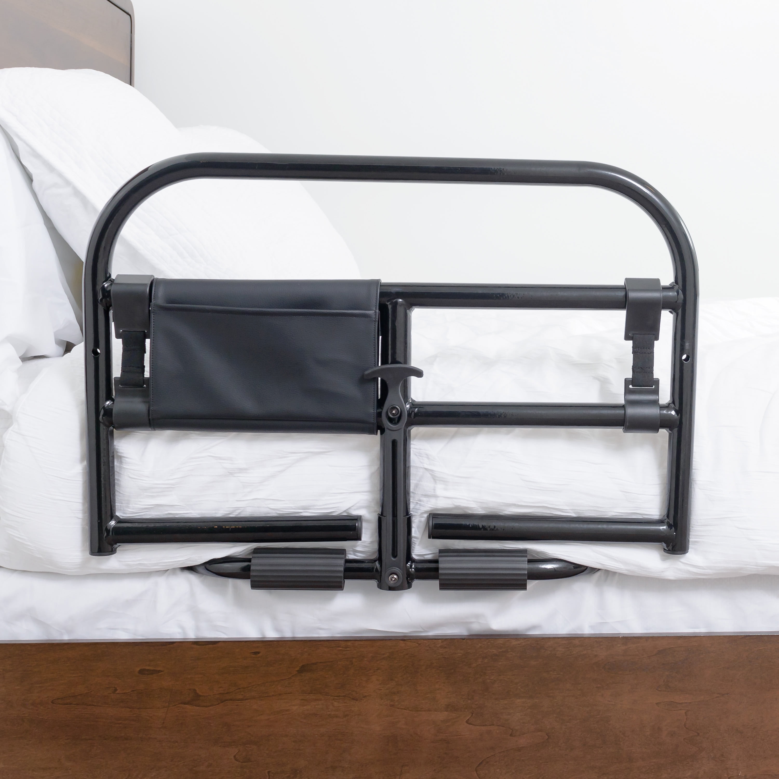 Stander Prime Safety Bed Rail for Seniors, Adult Bed Assist Bar ...