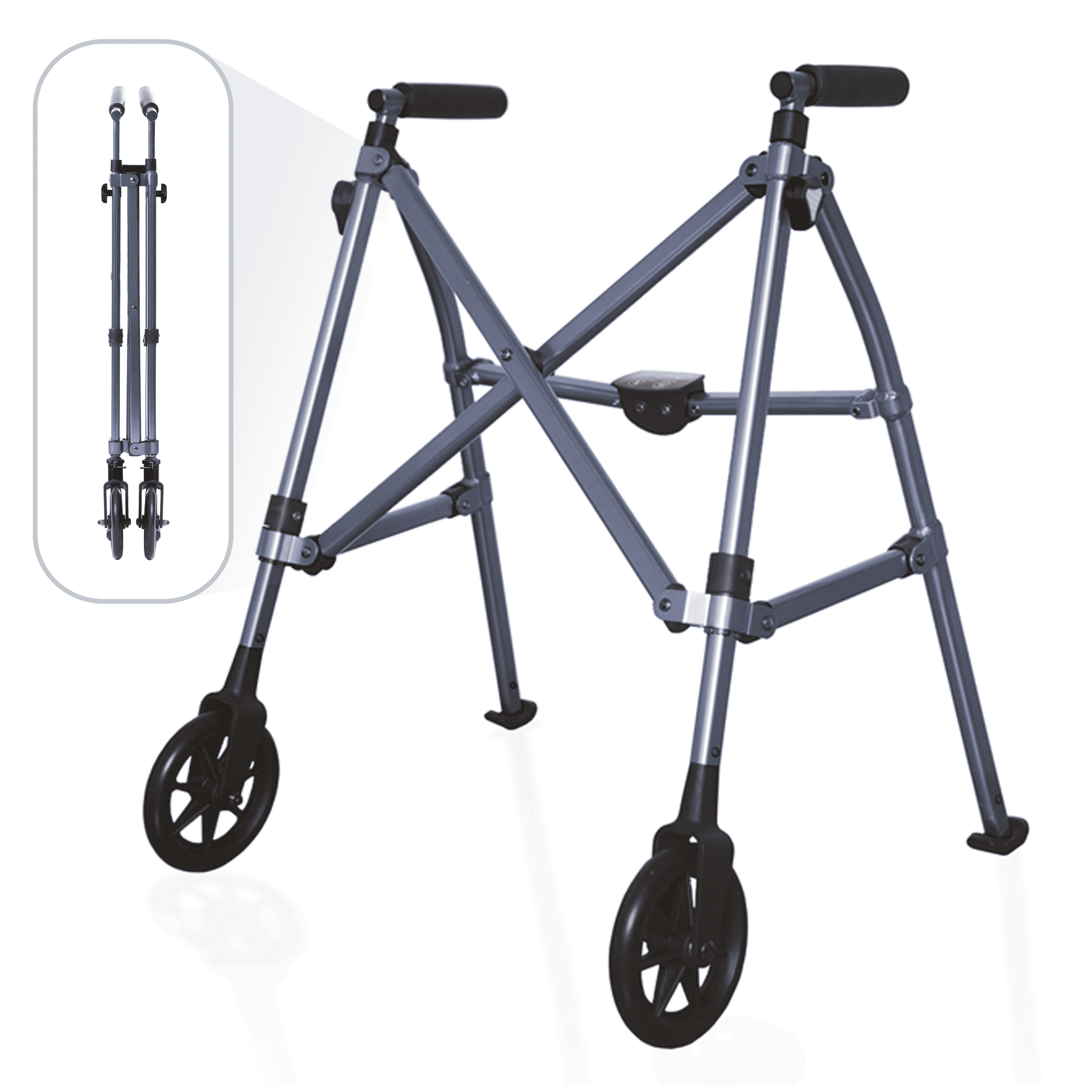 Stander Space Saver Walker, Lightweight Folding Petite Junior Two ...