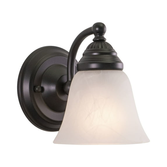 Standford 1 Light Bronze Bathroom Wall Fixture