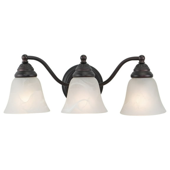 Standford 3 Light Bronze Bathroom Vanity Fixture