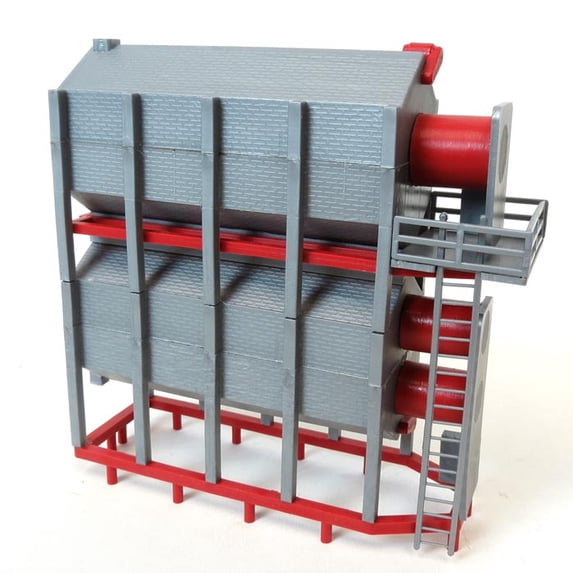 Standi Toys 1/64 Red Plastic 2-High Stationary Grain Dryer ST050 ST50403RD