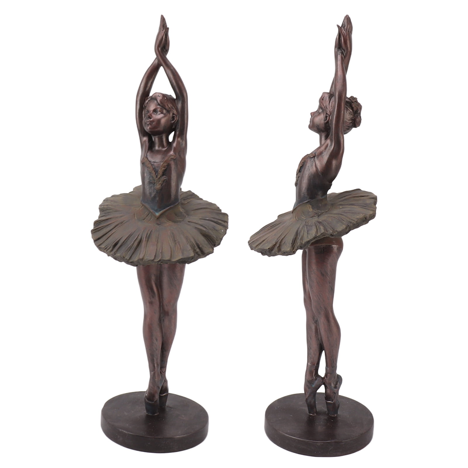 Standing Ballerina Sculpture, Resin Artistic Ballerina Dancer Statues