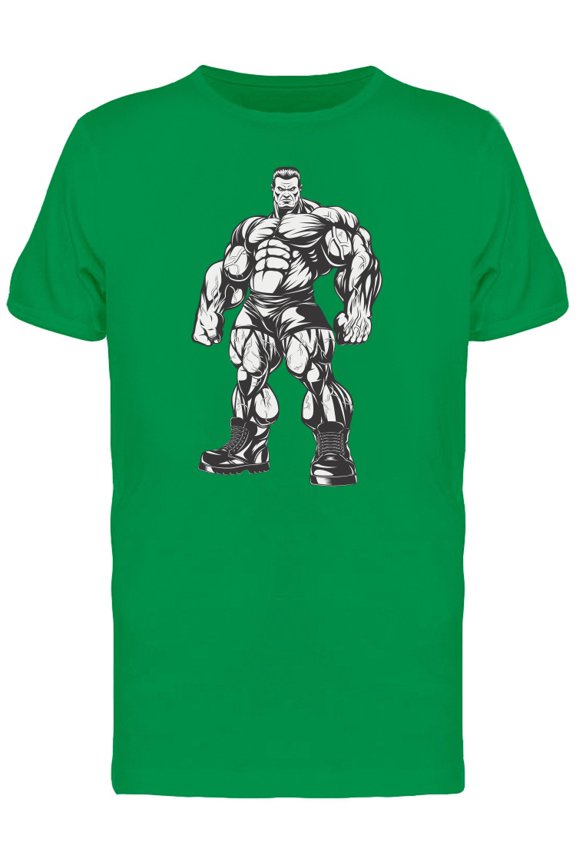 Standing Bodybuilding Coach Tee Men's -Image by Shutterstock