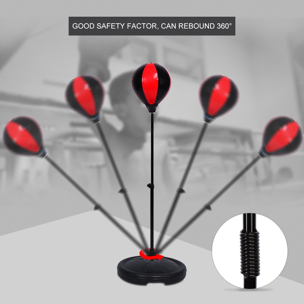 Standing Boxing Set, Workout Boxing Speed Balls Boxing Sports Punching Bag with Stand for Boys