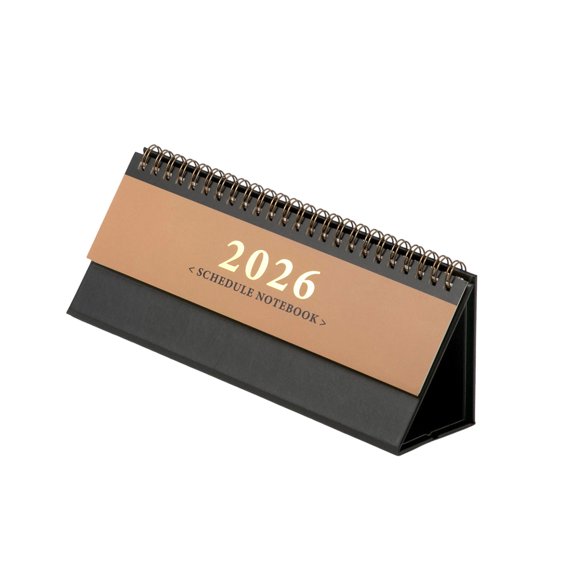 Standing Calendars 2026 Calendar Desktop Calendar Twin-Wire Binding Household Calendars for School