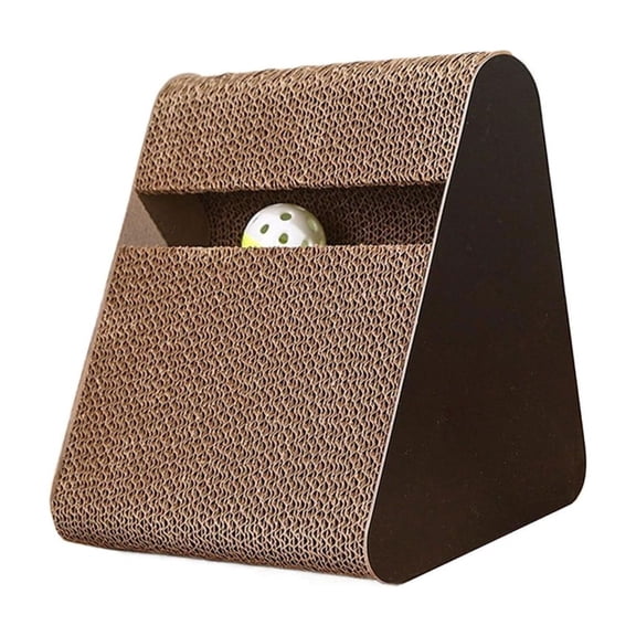 Standing Cats Scratcher With Rotating Ball For Engaging Pet Entertainment Indoor Boredom Cats Entertainment Toy