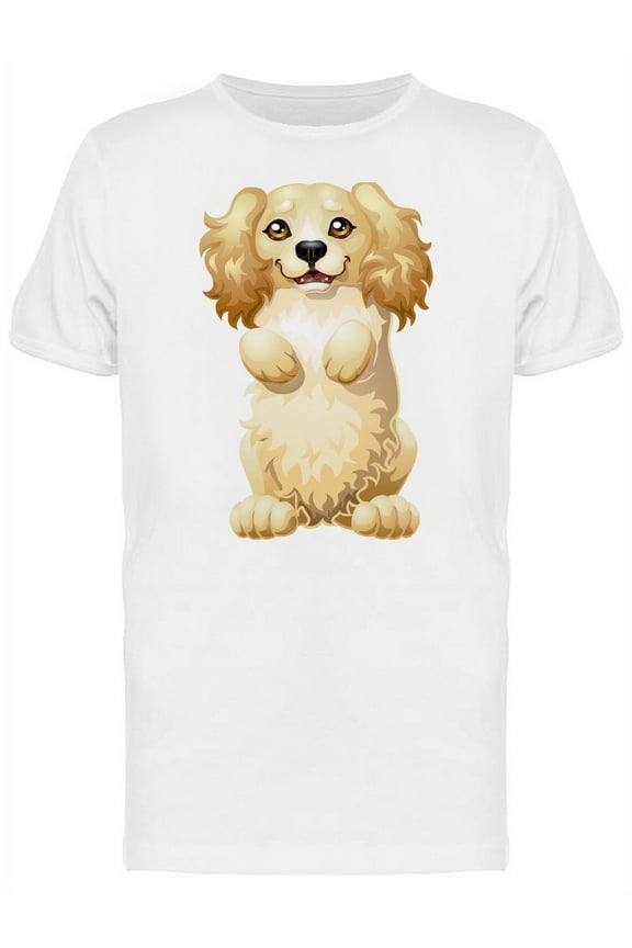 Standing Cocker Spaniel Tee Men's -Image by Shutterstock