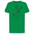 thumbnail image 1 of Standing Deer Ink Style Tee Men's -Image by Shutterstock, 1 of 1