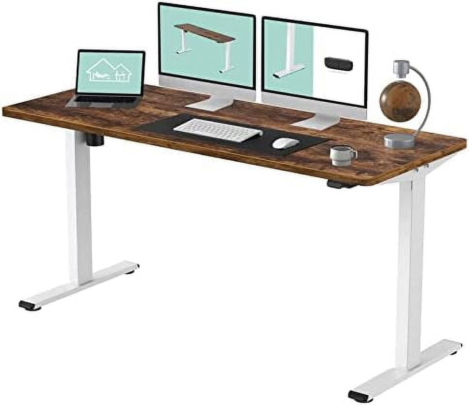 Standing Desk 40 x 24 Inches WholePiece Desktop Height Adjustable Desk