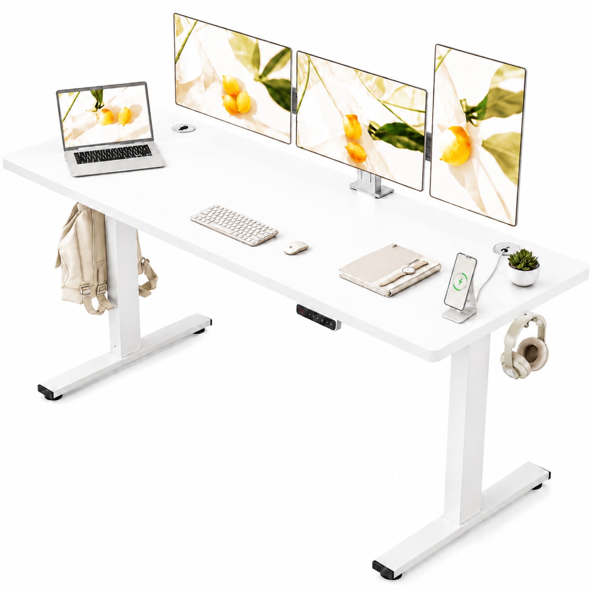 Standing Desk – Adjustable Height Electric Desk With Memory Controller