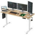 thumbnail image 1 of Standing Desk Adjustable Height Sit Stand Home Office Desk with Splice Board, 1 of 5