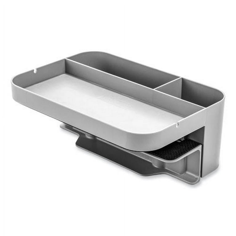 Standing Desk Large Desk Organizer, Two Sections, 9 x 6.17 x 3.5, Gray Standing Desk Large Desk Organizer, Two Sections, 9 x 6.17 x 3.5, Gray