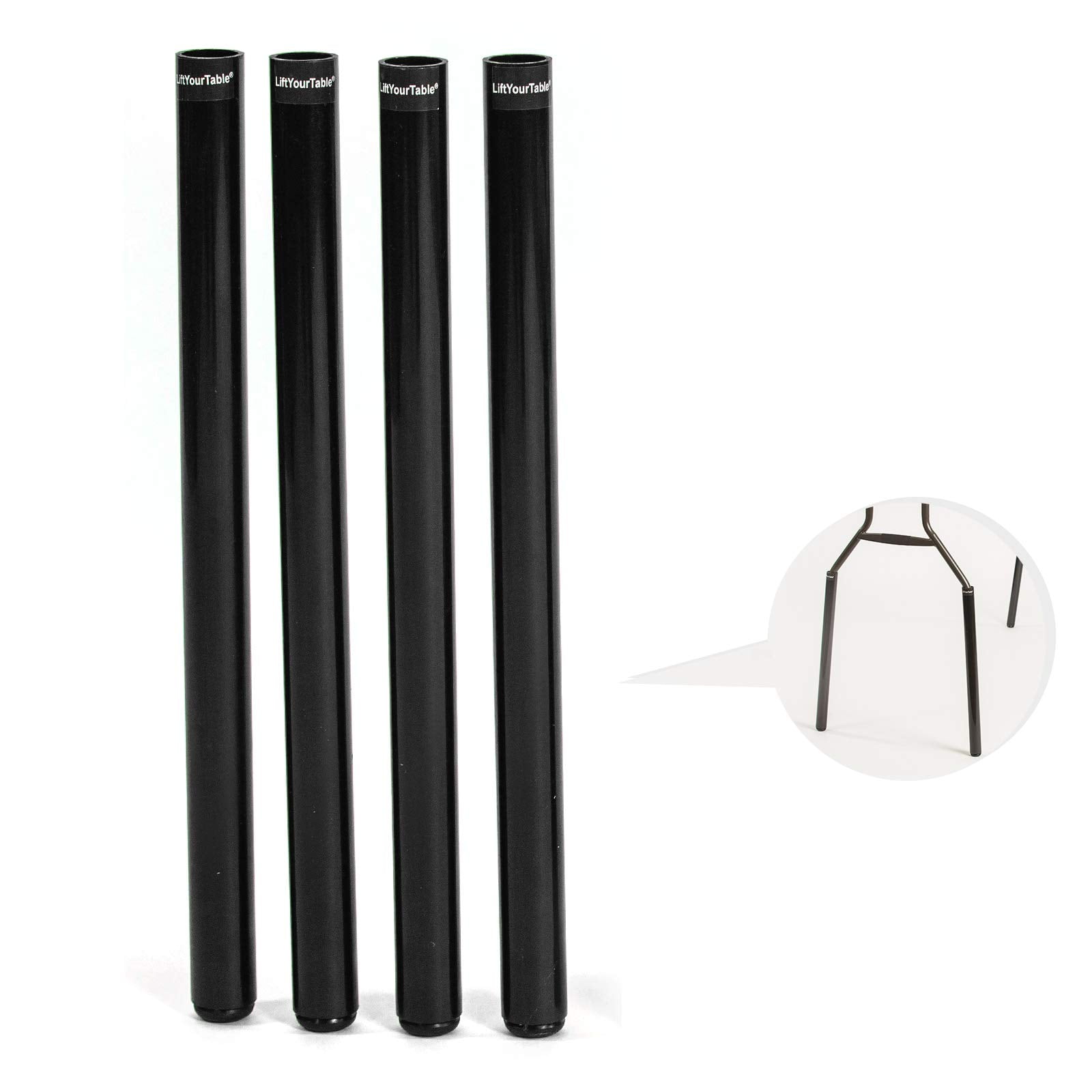 Standing Desk Risers for Bent Leg Folding Tables, XL Height USA Made ...