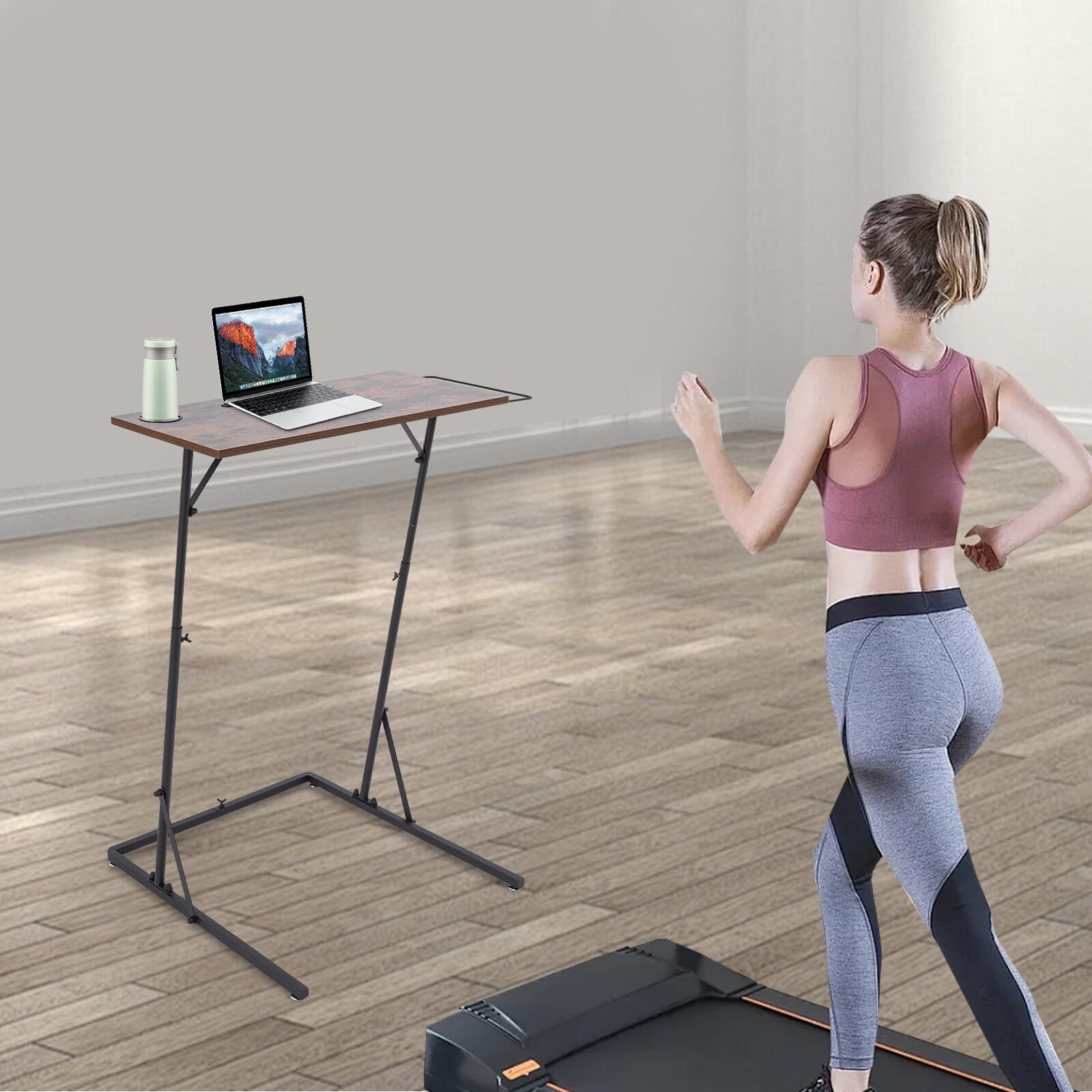 Standing Desk for Cycling and Bike Trainer Adjustable Bike Trainer Fitness Desk