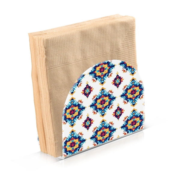 Standing Dining Table Napkin Holder, Napkin Holder for Table Kitchen Acrylic Paper Tissue Organization, Elegant Colors and Shapes