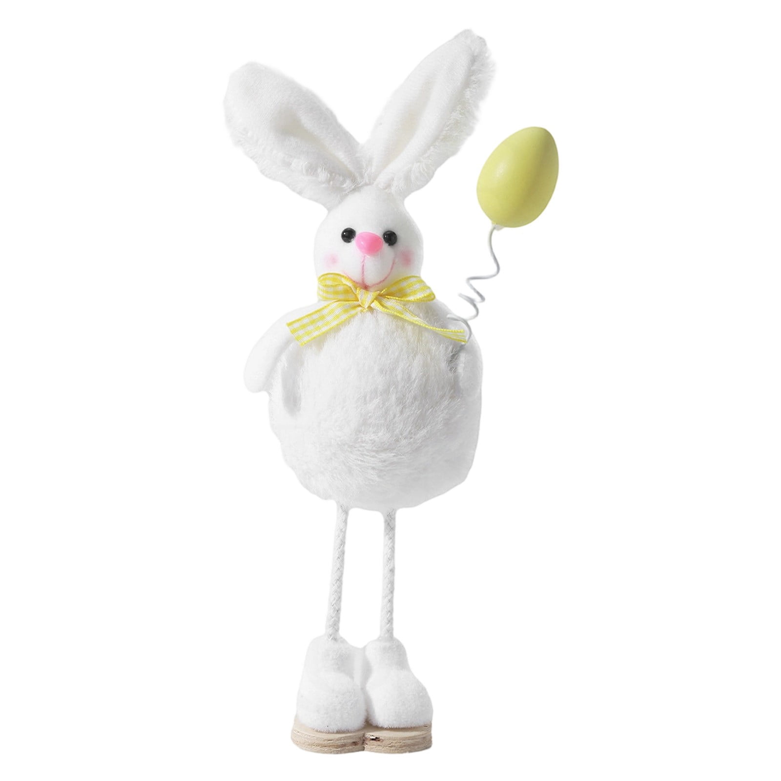 Standing Easter Bunny Set, Ngxiha Long Legs Rabbit Figurines for Home ...