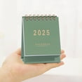 Standing Flip Mini Desk Calendar Monthly Calendar 20242025 Runs From