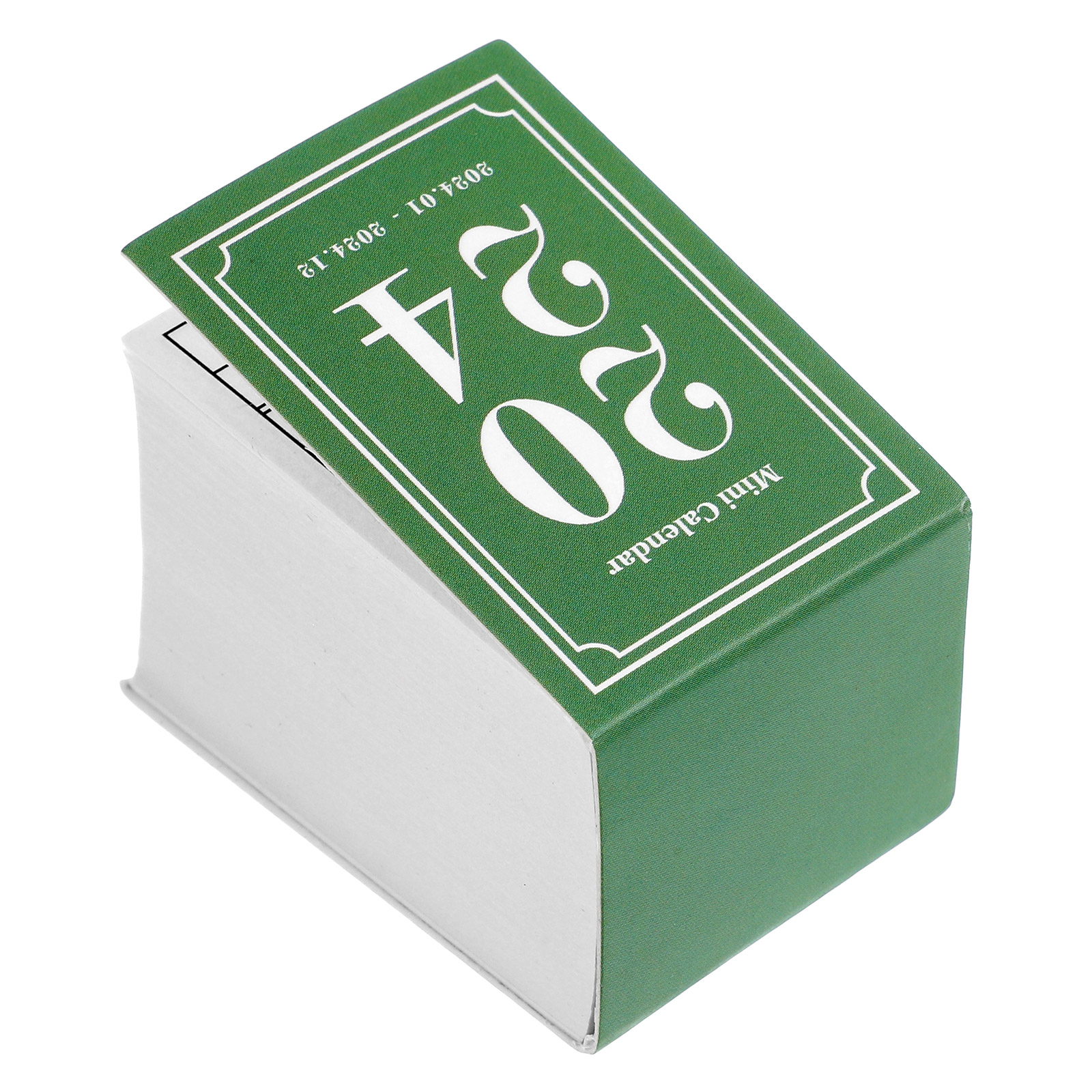 Standing Flipped Calendar 2024 Tabletop Calendar Household 2024