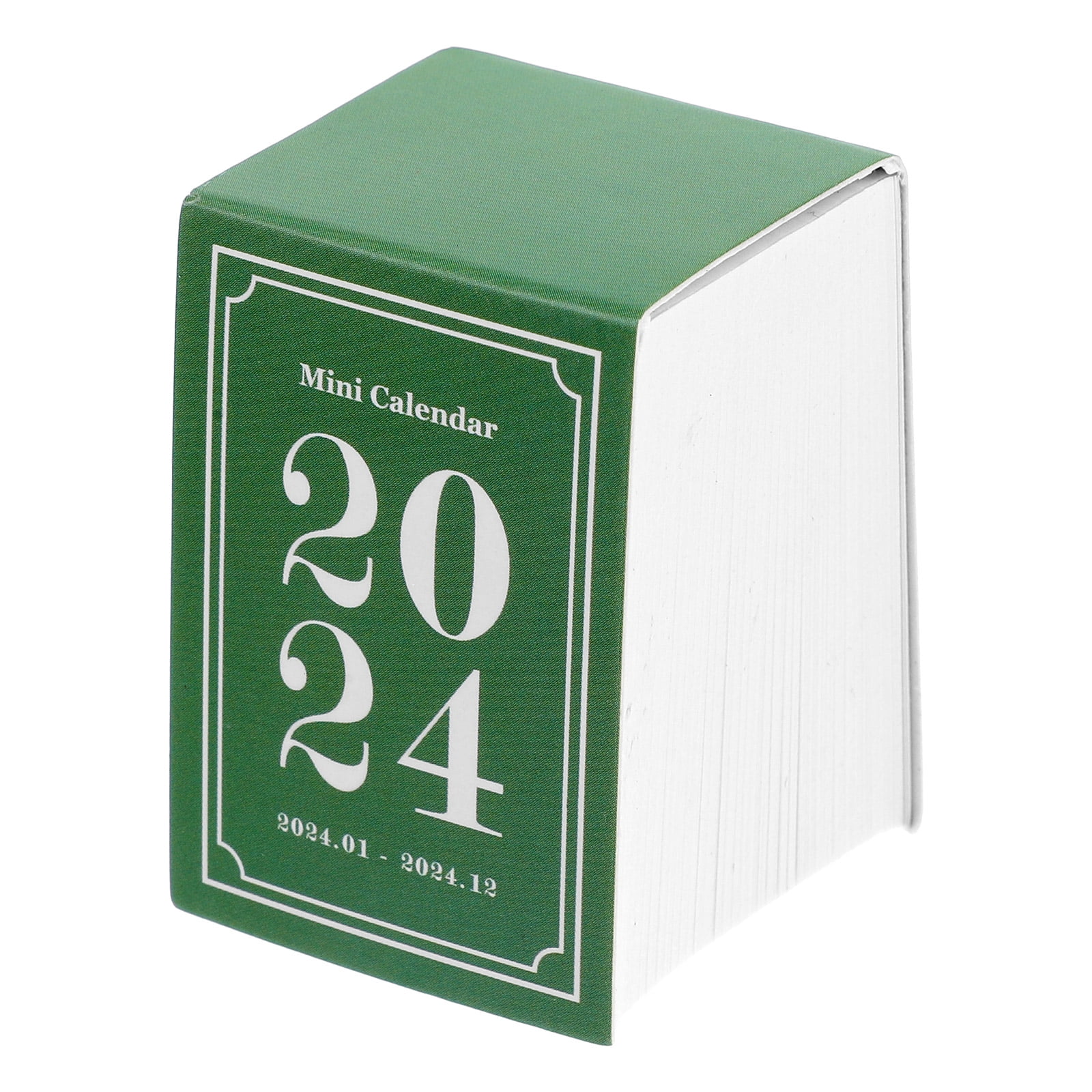 Standing Flipped Calendar 2024 Tabletop Calendar Household 2024