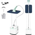 thumbnail image 1 of Standing Garment Steamer, 2000W Powerful Steamer for Clothes, 10 Steam Levels, 2.7L Water Tank for 90 Mins Continuous Steaming, Home  Use (Pearl Green), 1 of 15