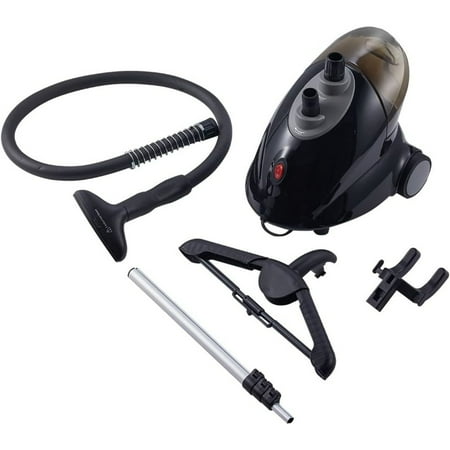 Standing Garment Steamer with Roll Wheels for Easy Movement, 1.8L Water Tank for 1 Hour Continuous Steaming, Adjustable Pole for Storage, Includes Descaler Packet, 1500 watts