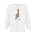 thumbnail image 1 of Standing Giraffe Long Sleeve Toddler -Image by Shutterstock,  4 Toddler, 1 of 4