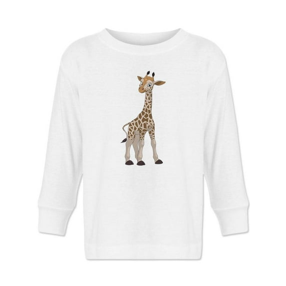 Standing Giraffe Long Sleeve Toddler -Image by Shutterstock, 4 Toddler