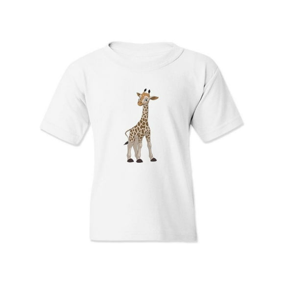 Standing Giraffe T-Shirt Juniors -Image by Shutterstock,  x-Large