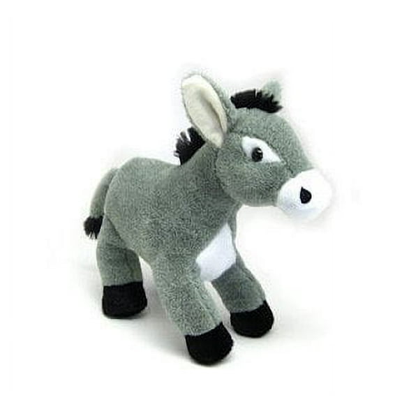 Standing Gray Donkey Plush Stuffed Animal Toy10" by Unipak