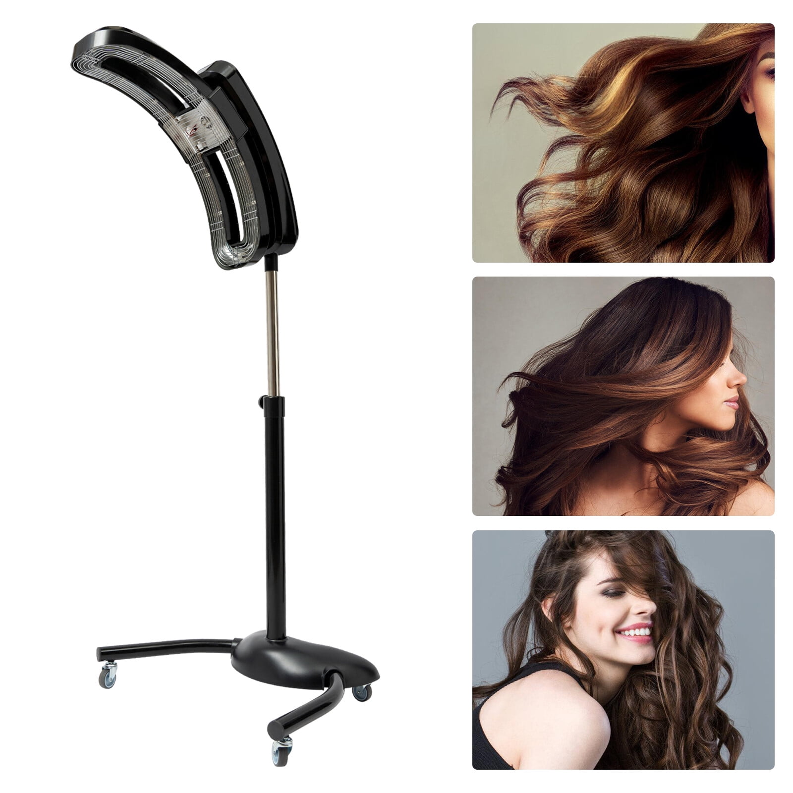 Standing Hair Dryer, Vertical Cold Iron Hair Dryer, Vertical Hairdressing Heater, Adjustable Standing Hair Dryer