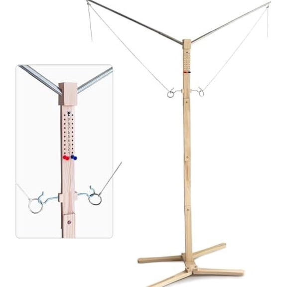Standing Hook and Ring Game, Oversize Movable Indoor Outdoor Hook and Rong Toss Game with String Party Yard Swing Game Night Man Cave for Adults Family$$Sport & Recreation Other