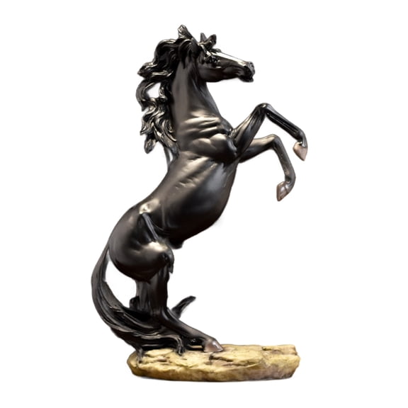 Standing Horse 12Inch Tall Figurine for Sophisticated Home or Office Ambiances