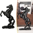 thumbnail image 1 of Standing Horse Statue 2026 Horse Statues Home Decor Chinese New Year H Orse Figurine 2026 Animal Sculpture Desktop Ornament For Good Luck Wealth & Success, 1 of 8