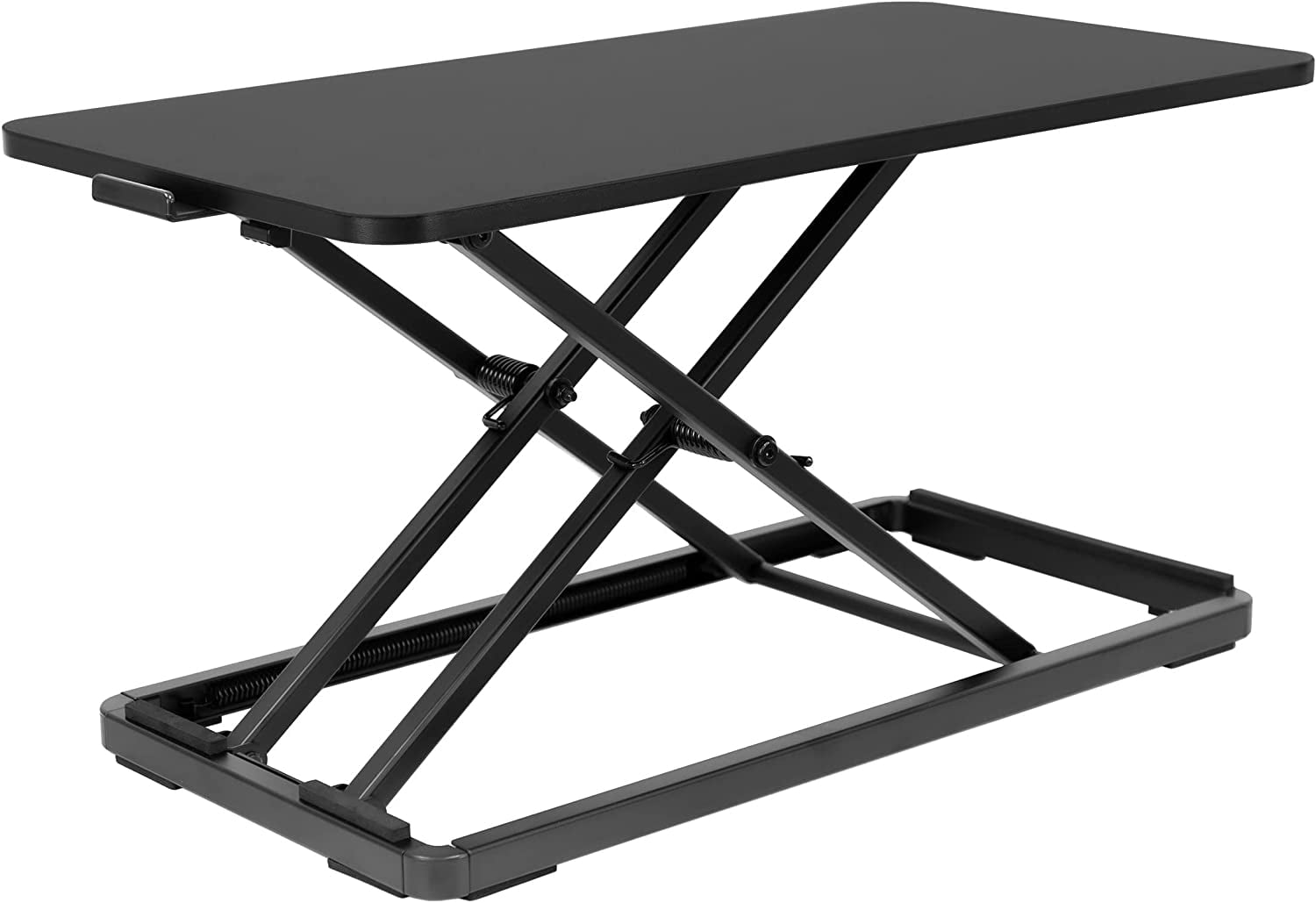 Standing Keyboard Tray, Adjustable Height Keyboard Riser for Desktop ...